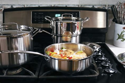 Kitchen in a Box Stainless Steel Cookware Set 